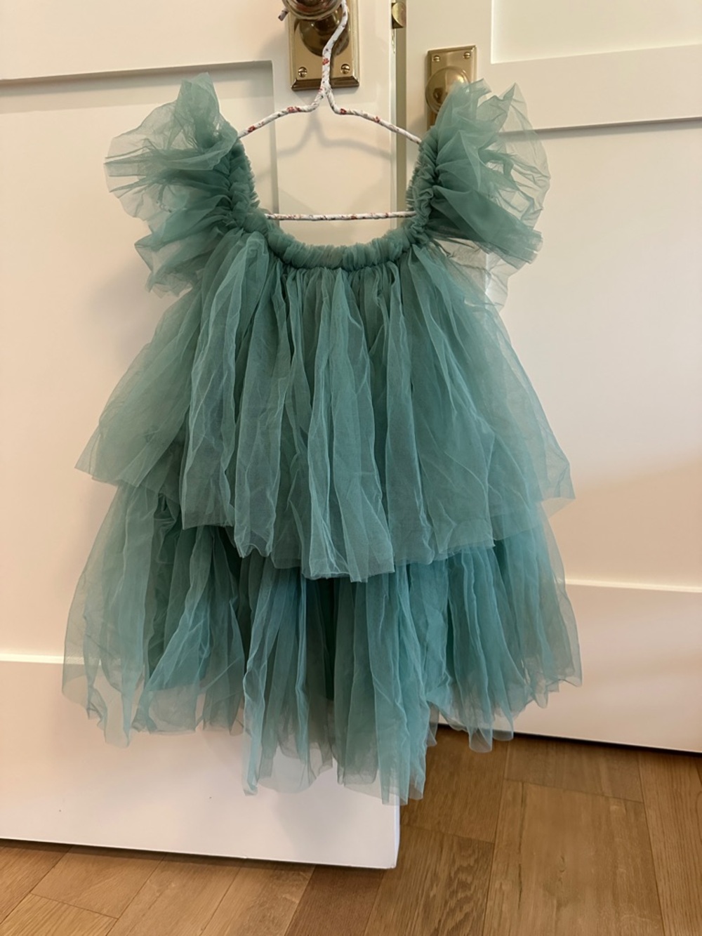 Tutu Du Monde Teal Lyon Tulle Dress